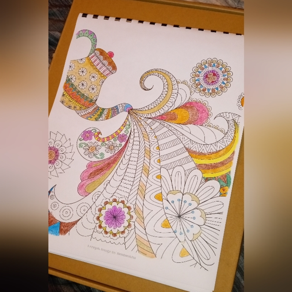 Picture Zentangle Art Coloring Book (25 Images) - Picture 3 of 13